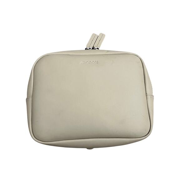 Monos Classic Kit Bag‎ Cream Neutral Water resistant Faux Leather - Picture 1 of 7